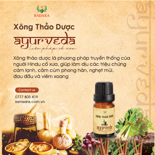 XÔNG THẢO DƯỢC BADAXA